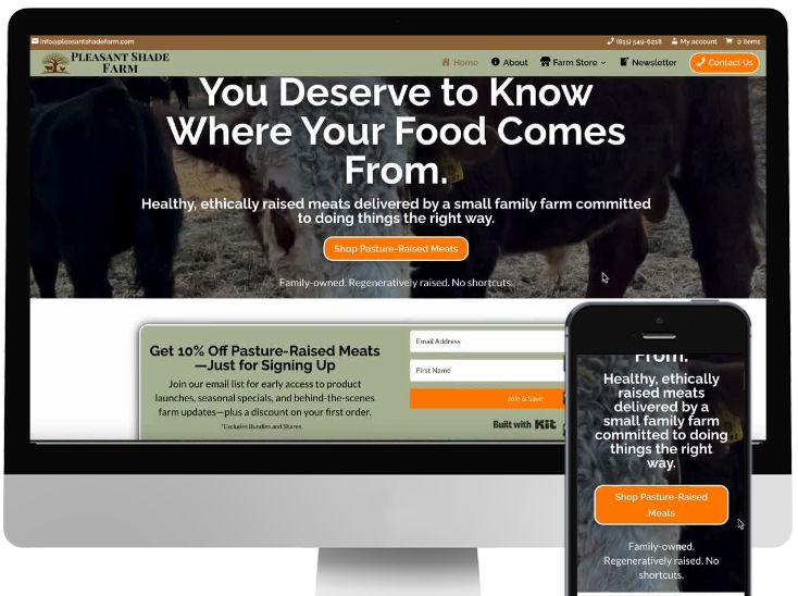 Pleasant Shade Farm - Devices Static