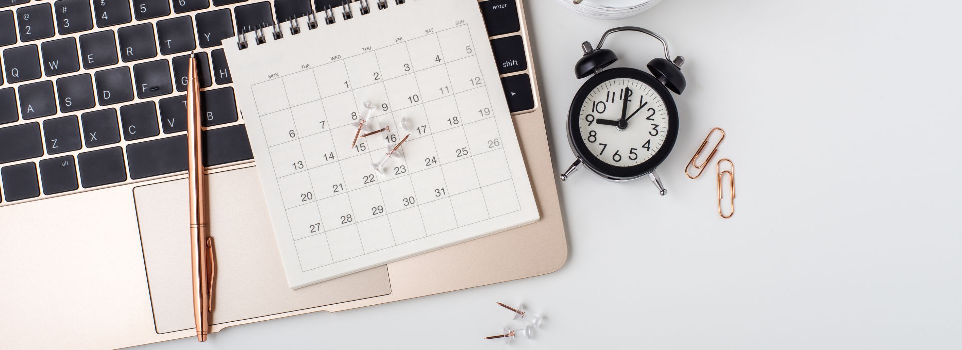 calendar - computer for scheduling a call